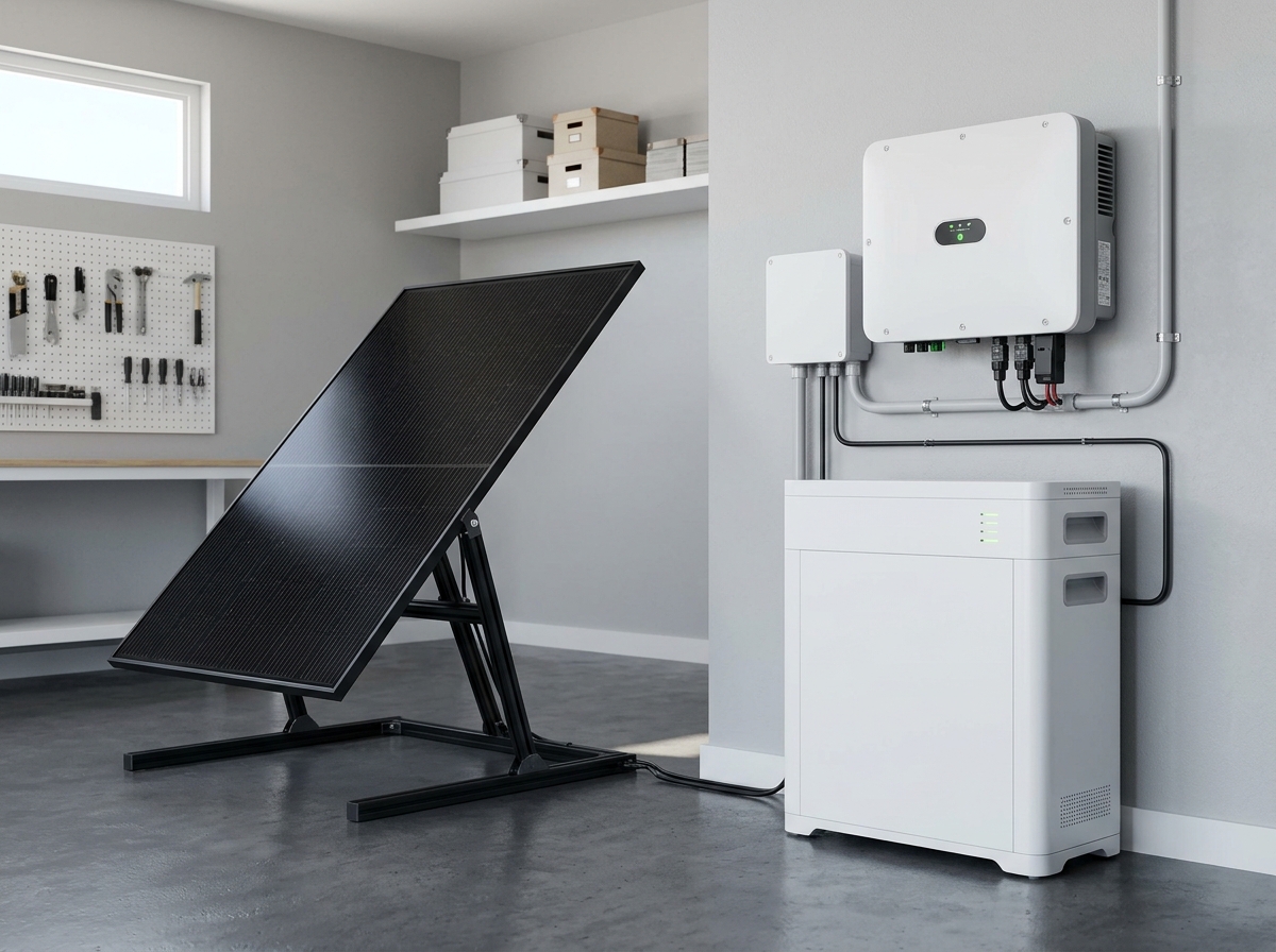 Complete solar solution equipment
